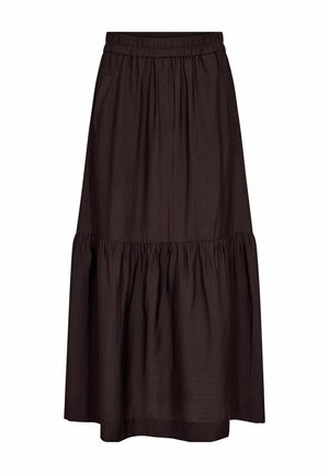 Co'couture, HERACC - sukňa v tvare A - dark brown