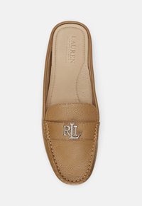 Lauren Ralph Lauren BARNSBURY PEBBLED LEATHER MULE - Iešļūcenes - camel