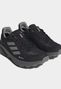 adidas Terrex TERREX TRAIL RIDER GORE-TEX W TRAIL RUNNING SHOES - Trail running shoes - core black   grey three   grey four