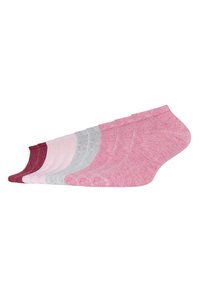 s.Oliver 10 ER PACK SNEAKER JUNIOR UNI - Socks - heather rose