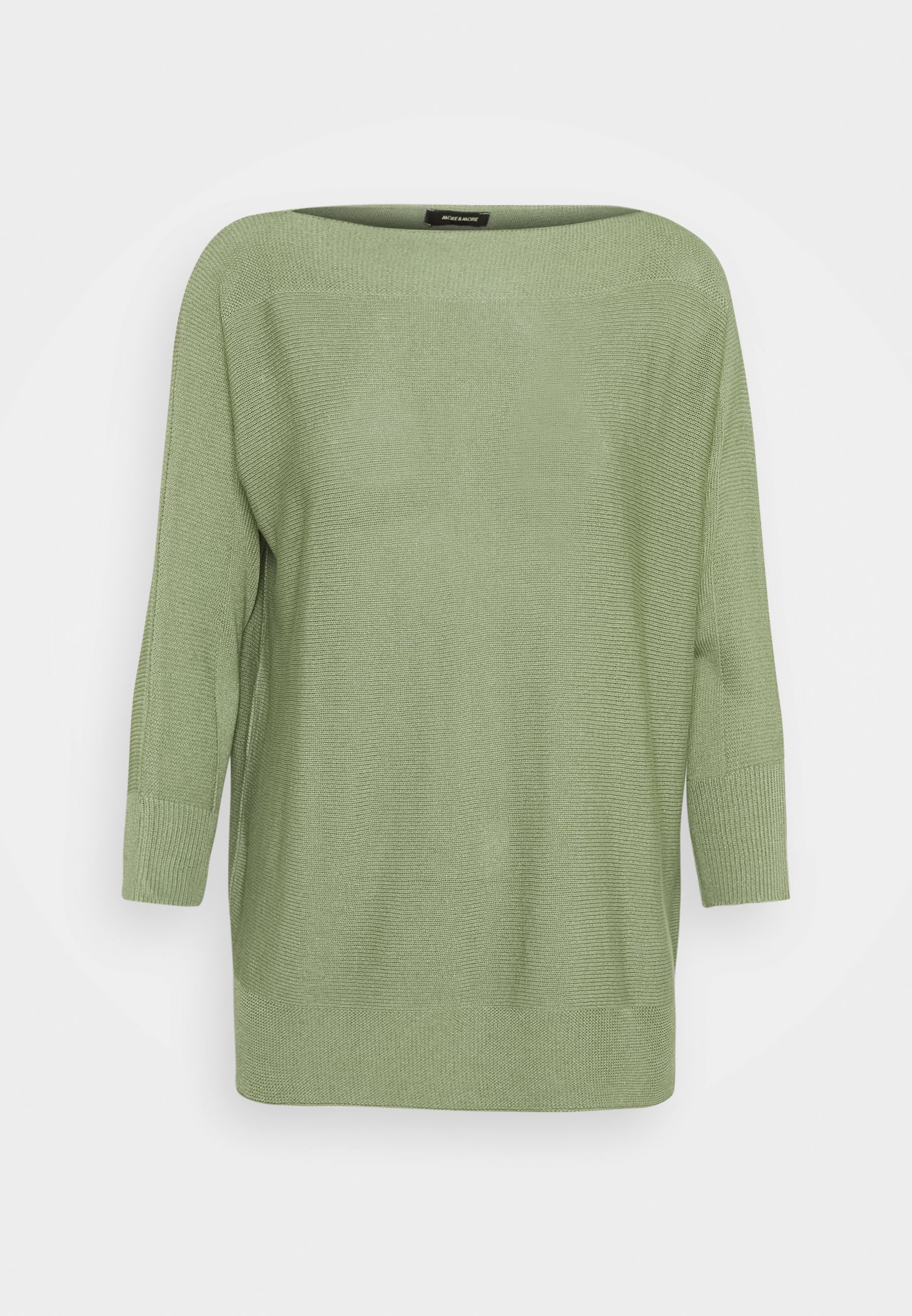 green batwing jumper