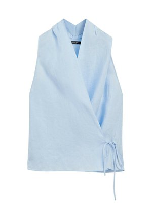 Massimo Dutti, Bluse - light blue