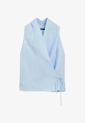 Massimo Dutti, Bluse - light blue