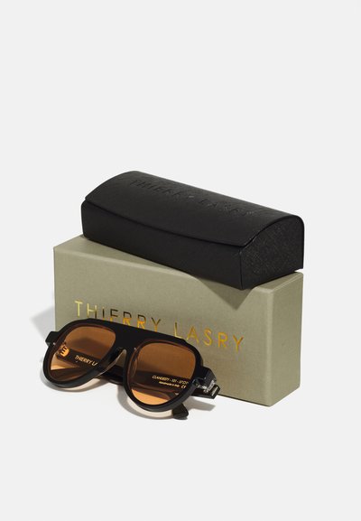 Thierry Lasry CLANDESTY UNISEX - Γυαλιά ηλίου - black orange