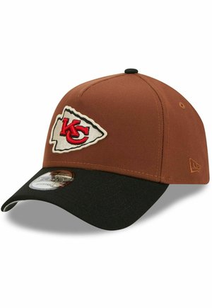 New Era 9FORTY SIDEPATCH KANSAS CITY CHIEFS - Cap - brown