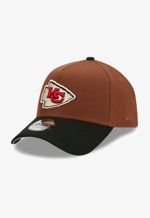 New Era 9FORTY SIDEPATCH KANSAS CITY CHIEFS - Cap - brown