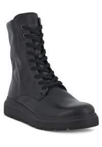 ECCO Botines con cordones - black
