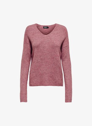 ONLY ONLCAMILLA V NECK - Vesta - renaissance rose