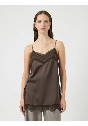 YASFRANKIE - Top - chocolate brown