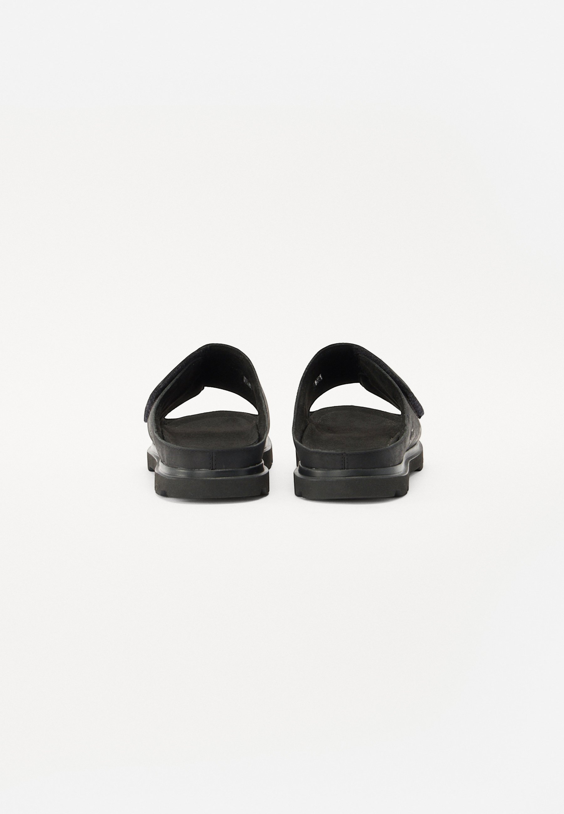 UGG SOLANO SLIDE - Sandalias - black/negro - Zalando.es