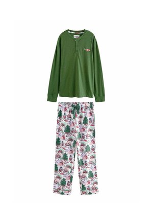 LONG SLEEVE - Pyjamas - green christmas house