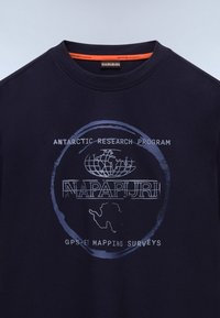 Napapijri BALD - Triko s potiskem - blu marine
