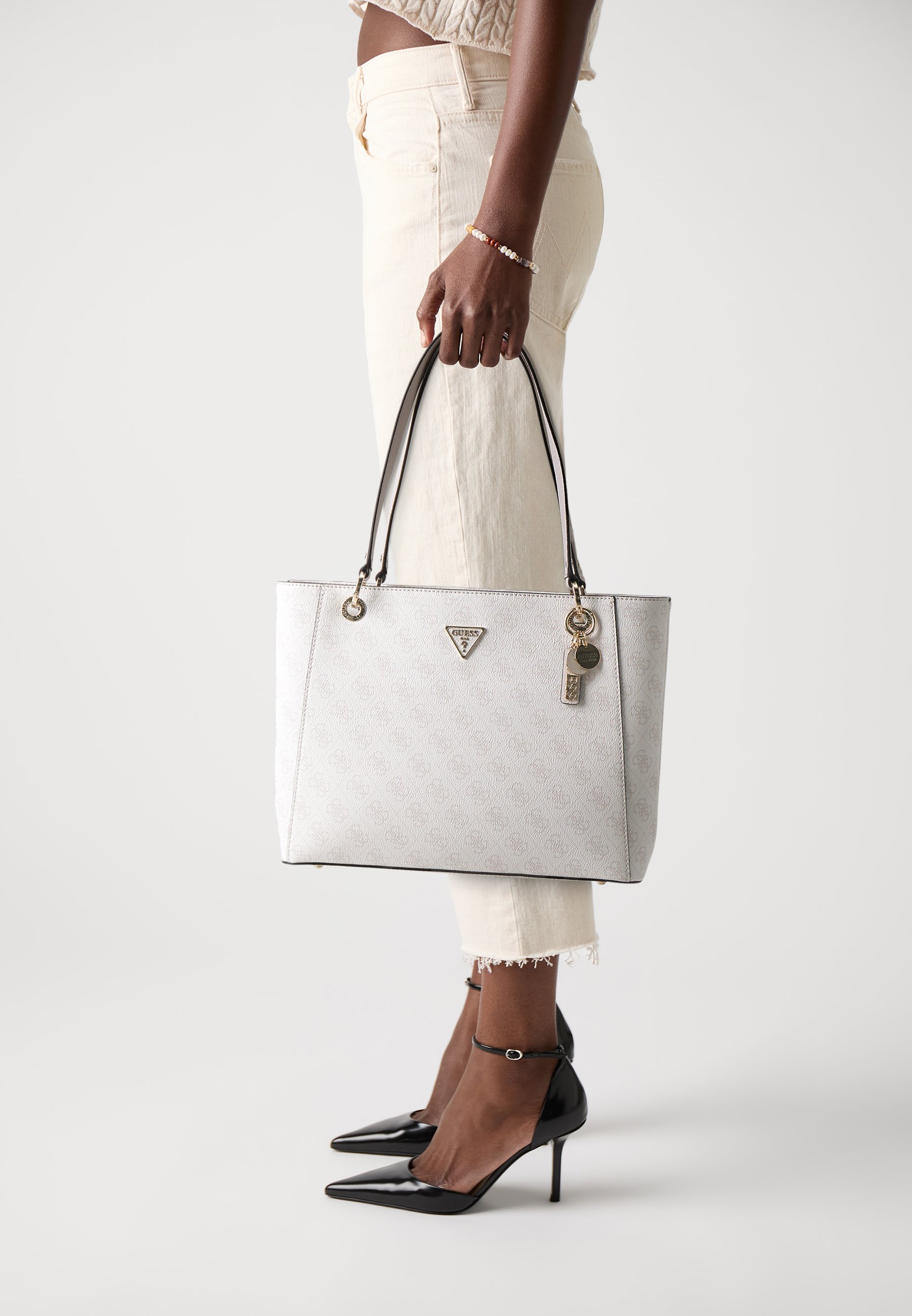 tote bag guess handtaschen weiÃƒÂŸ