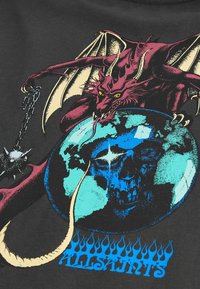 smALLSAINTS REGULAR FIT- GRAPHIC CREW - Marškinėliai su spaudiniu - black dragon