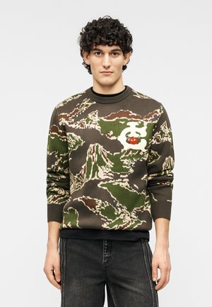 TIGER CREWNECK - Πουλόβερ - green