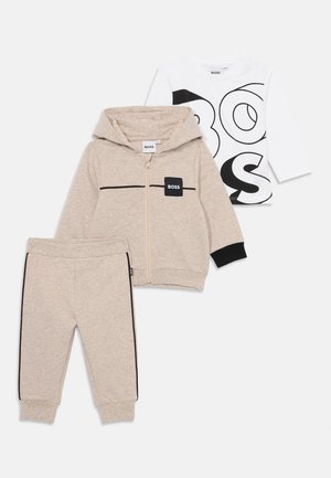 TROUSERS CARDIGAN SET - Treningas - off white/marl
