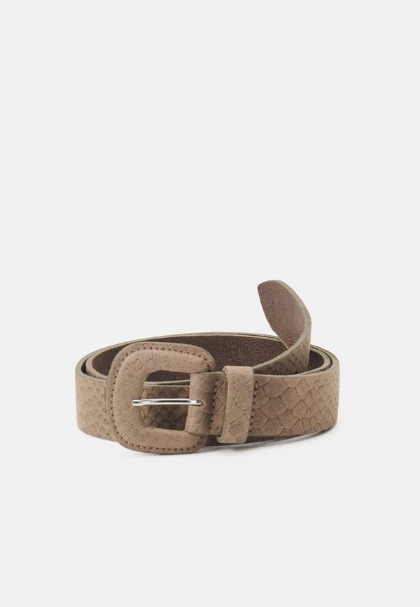 LEATHER BELT - Gürtel - taupe