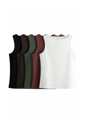 5 PACK  - Základné tričko - summer darks