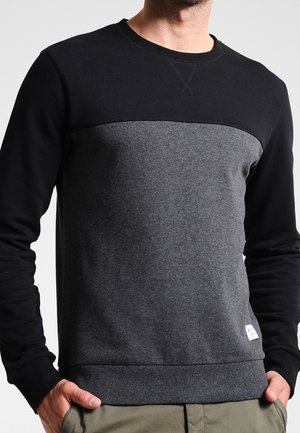 Collegepaita - mottled dark grey