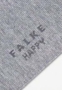 FALKE HAPPY 2 PACK - Sokker - light grey melange