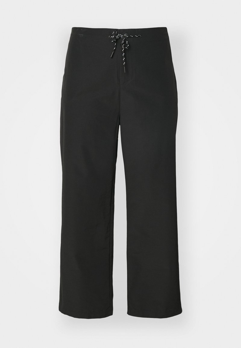 ALINA WIDE ANKLE PLEATED PANT WITH JEWEL BUTTON AND ROPE BELT