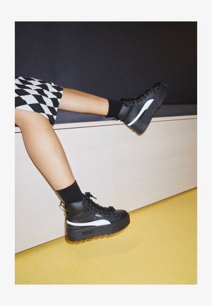 Puma MAYZE MID - Zapatillas altas - black/white