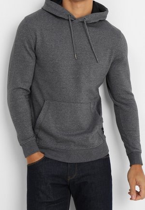 Luvtröja - mottled dark grey