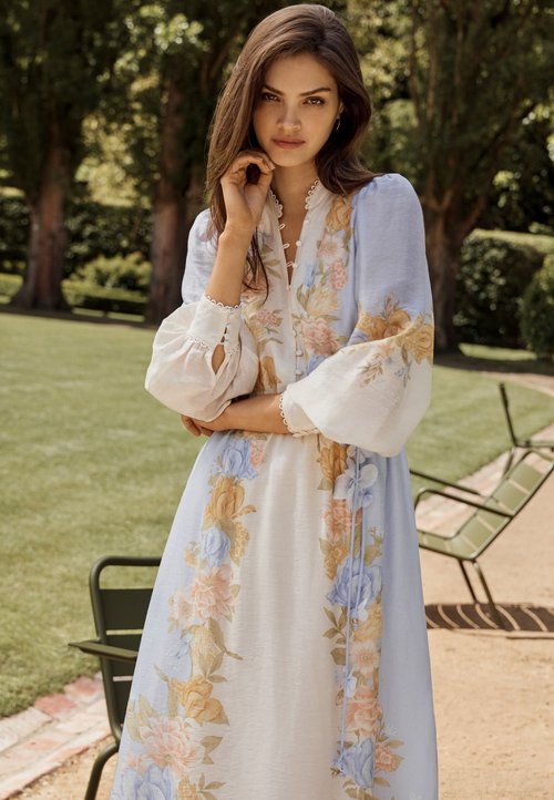Vestiti Lunghi Abito Guess Marciano MARCIANO BY GUESS Abito A Camicia Sail  Dreaming/sabbia