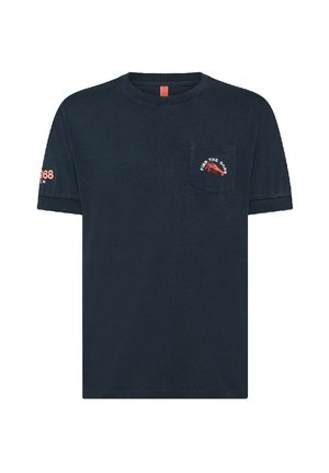 POCKET BEACH - T-shirt con stampa - navy blue