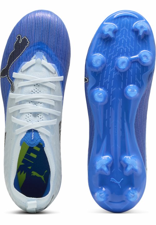 PUMA ULTRA NITRO 7 ULTIMATE FG/AG JR UNISEX - Zapatillas fútbol para césped artificial - ultra blue-icy blue- black-lime squeeze — foto 3