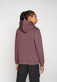 The North Face W DREW PEAK REGULAR HOODIE - Hættetrøje - tawny quartz/anthracite grey