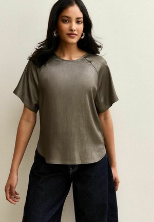 CREW NECK - Blusa - pewter