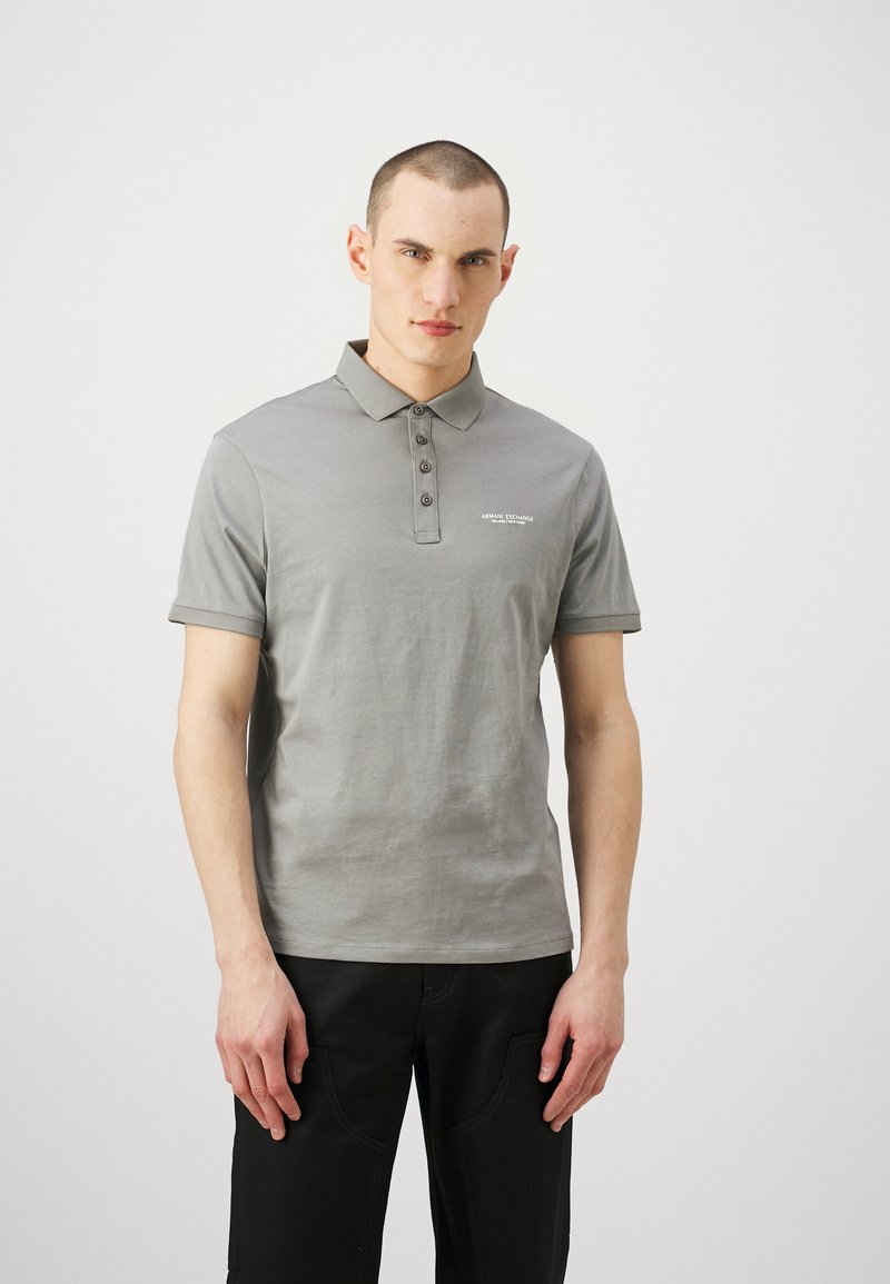 Armani Exchange - Pikeepaita - light grey, Suurenna