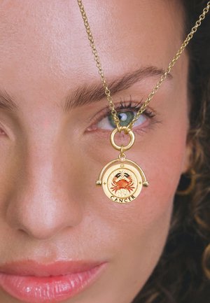 FABLE ENGLAND, CANCER ZODIAC SPINNER - Halskette - gold-coloured