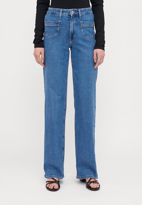 ONLJUICY LIFE WIDE POCKET LEG  - Wide Leg