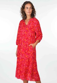 Sorgenfri Sylt SANNA - Freizeitkleid - rubin