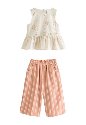 Next, REGULAR FIT -  SET - Bukser - neutral embroidered