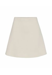 VILA VIREDLECT MINI - Falda acampanada - super light natural melan