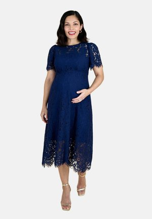 MATERNITY FIT MIDI - Jurk - navy blue