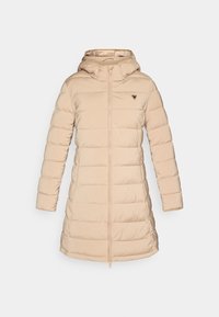 NEW ALETA LONG PUFFER JACKET - Zimski kaput - travertine sand