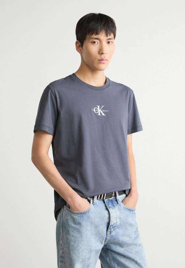 MONOLOGO TEE - Basic T-shirt - ebony
