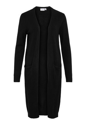 VILA VIRIL LONG CARDIGAN - Jopica - black