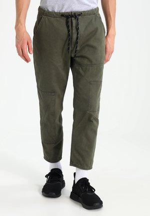 Relaxed fit jeans - khaki
