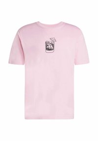 adidas Sportswear LOUNGE DRINK GRAPHIC - Camiseta estampada - true pink