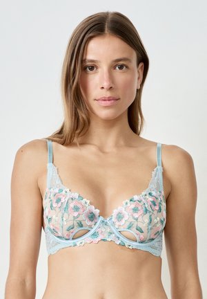 ALLURE - Reggiseno a balconcino - light blue