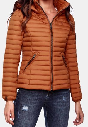 Välikausitakki - burnt orange denim