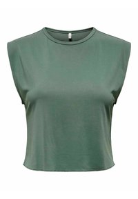 ONLY NORMAL GESCHNITTEN U-BOOT AUSSCHNITT  - Camiseta básica - laurel wreath