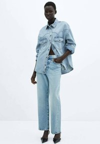 Mango Button-down blouse - blue