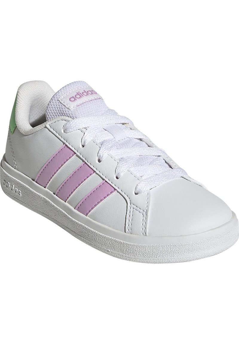 eb stam Ook adidas Originals LOW GRAND COURT K - Trainers - lila weiß/lilac - Zalando.de