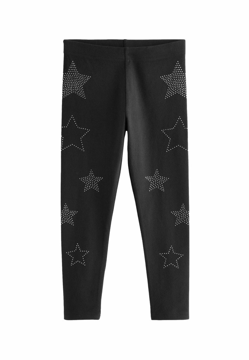 Next ANIMAL PRINT - Leggings - Byxor - black diamonte star